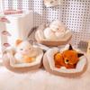 Плюшевая кукла-кошка Игрушка и кровать: Детские успокаивающие тканевые куклы, Серия подарков на день рождения