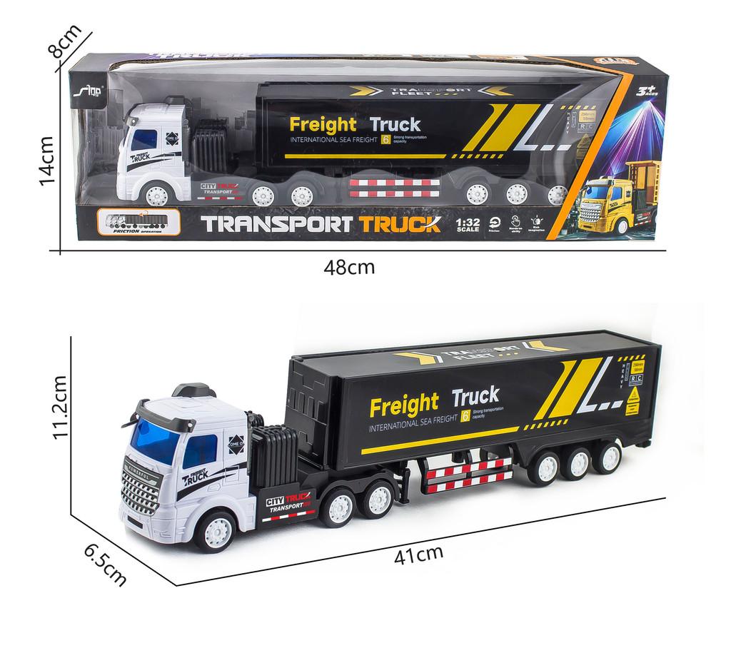 Двухъярусный прицеп Контейнеровоз Модель инженерной машины Игрушка Дети