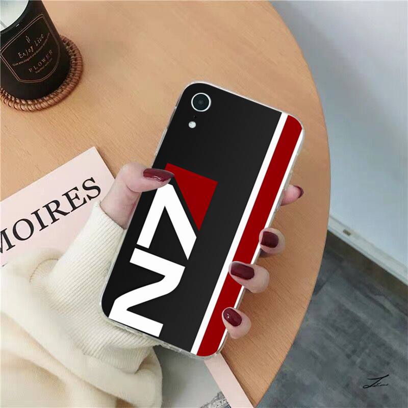 Чехол для телефона N7 Mass Effect для iPhone 8, 7, 6, 6S Plus X SE 2020, XR, XS 14, 11, 12, 13, Mini Pro Max, чехол для мобильного телефона