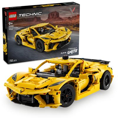 LEGO Technic Chevrolet Corvette Stingray Toy Block91011Транспортное средство Мини-машина 42205