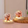 Home Decor Handmade Peach/Cherry Nightlight Creative Simulated Ambiance Light Exquisite Bedside Light Mother's Day