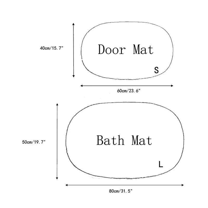 Мягкий пушистый коврик для ванной, нескользящий, впитывающий, входной коврик, цветочный принт, коврик для ванной, коврик для ног, ковер для душевой комнаты, домашний декор