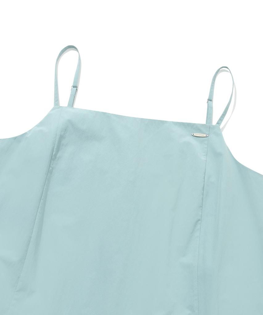 Covernat Woman Balloon Mini Dress Mint