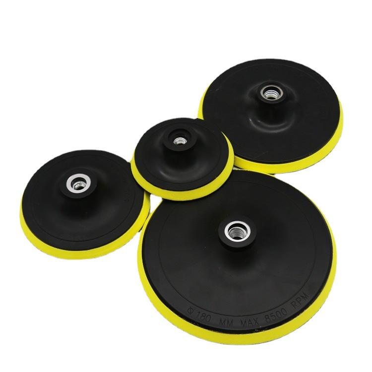 Self-Adhesive Flocked Sandpaper Polishing Disc for Electric Grinders