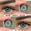 Eyeshare Синие цветные контактные линзы для глаз, натуральные линзы для глаз, серые контактные зеленые линзы, синие линзы, модные линзы, 1 пара