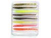Приманка силикон Lucky John Wiggler Worms 2.3inch/9pcs в форме червя, пассивная