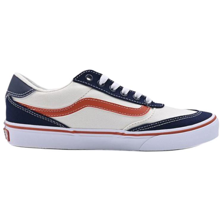 Vans Кеды Brooklyn LS Универсальные Удобные Низкие Скейт-обувь Мужские кроссовки Белый Синий Оранжевый VN000D7QJDU
