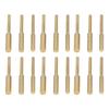 18PCS Ti Plated Emery Grinding Bits Chainsaw Sharpener Burr Grinding Files 4.0mm 4.8mm 5.5mm