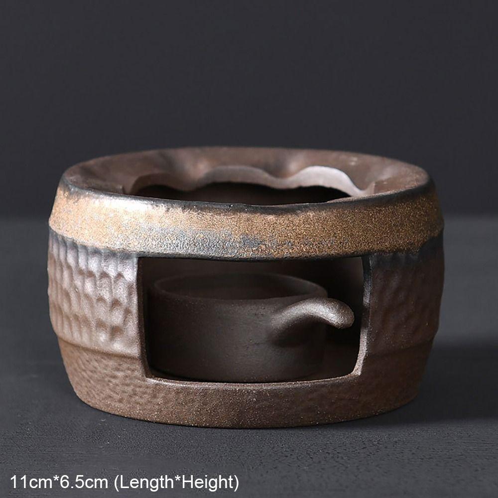 Керамическая чайная плита, керамическое основание для подогрева чая, креативный подогреватель чайника