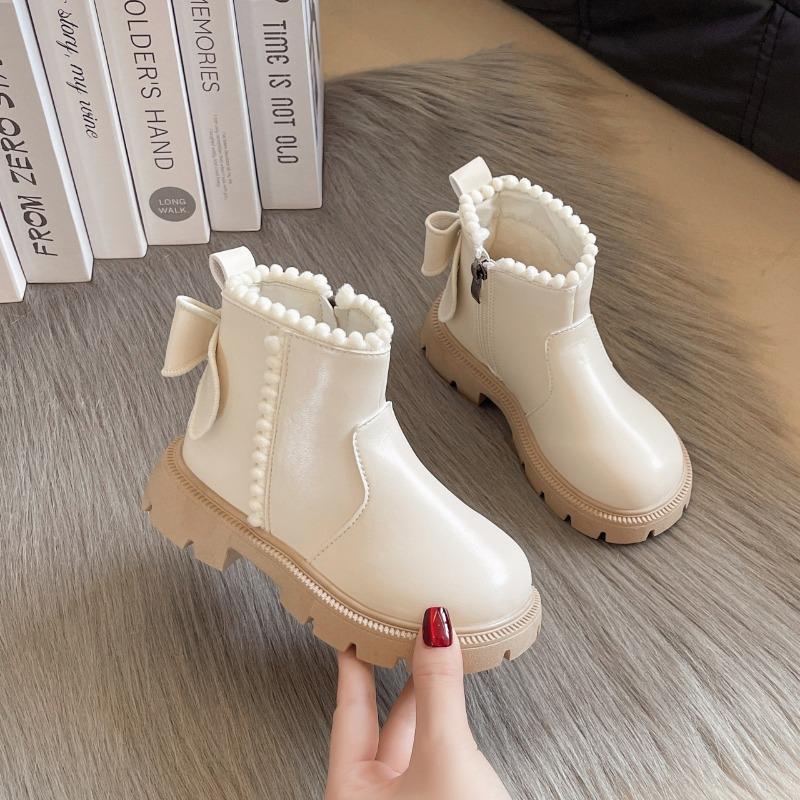 Ботинки Martin для девочек Новые осенние детские черные ботинки Показ мод для девочек Стильные короткие ботинки на весну и осень