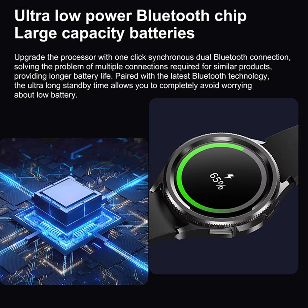 2025 New Watch 6 Classic Smartwatch Men's GPS Sports Fitness Women's Health Waterproof Bluetooth Call Smart Watch for Android IOS