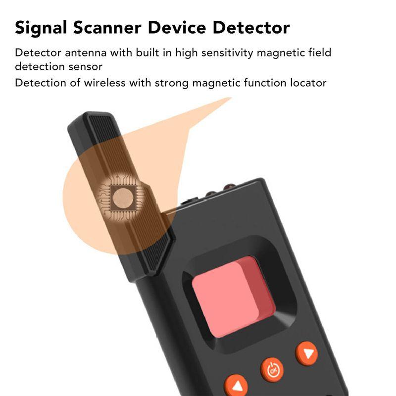 Мини-детектор скрытых камер Беспроводной детектор радиочастотных сигналов Детектор жучков