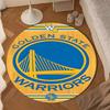 Golden State Warriors Logo Round mat, Anti-slip Circle Carpet Chair rug For livingroom,Bedroom, doormat home decor Gift Christmas Gifts
