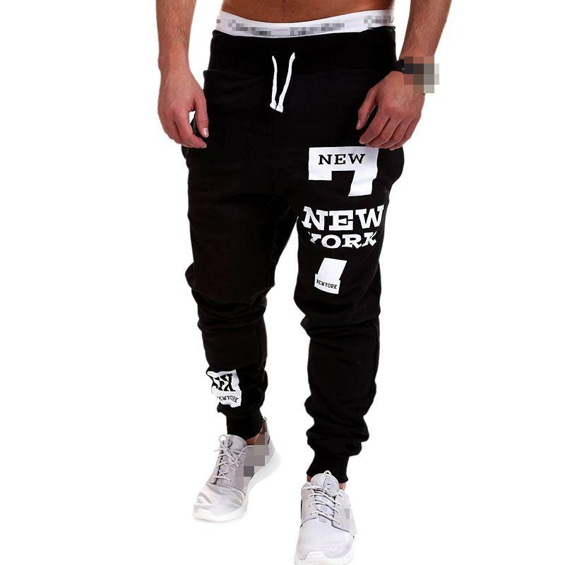 Мужской спортивный костюм для спортзала, облегающие брюки для бега из мягкого полиэстера