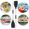 125cm Kayak Paddles Aluminum Magnesium Alloy Lightweight Paddles Detachable Kayaking Paddles