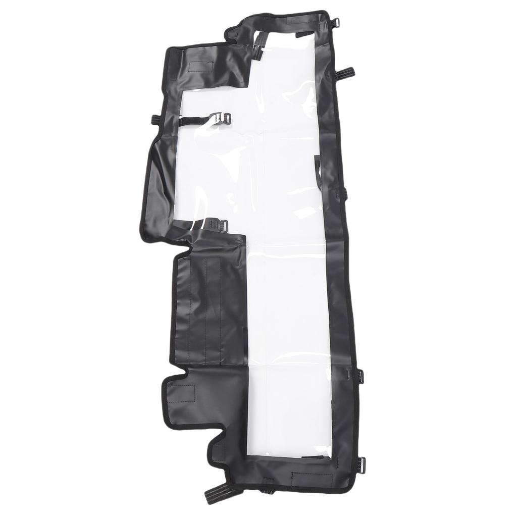UTV Soft Rear Windshield Excellent Visibility Anti Dust PVC UTV Rear Windscreen Replacement for Maverick X3