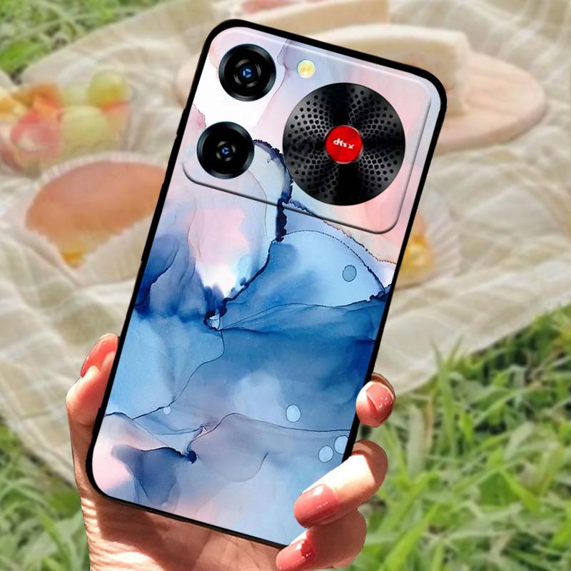 For ZTE Nubia Music Case Shockproof TPU Silicon Black Bumper Cover For ZTE Nubia Music Phone Cases Cute Back Cover Fundas Capa