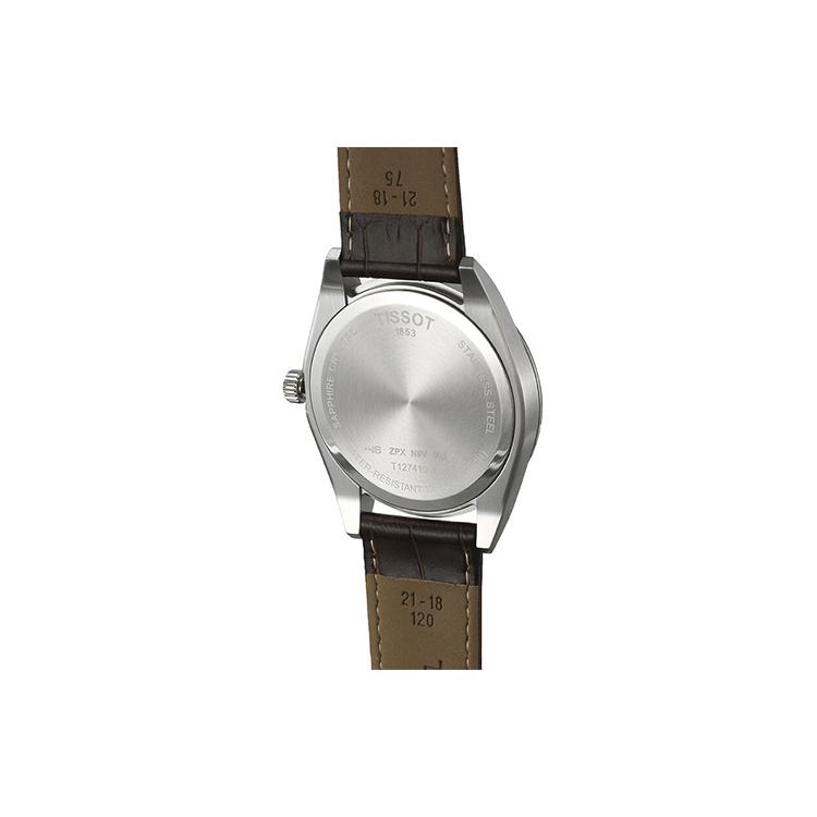 Tissot Коллекция Windy Кварцевый механизм Водонепроницаемость 100 м Мужские часы Часы 40 мм Черный циферблат T127.410.16.051.01