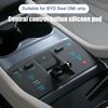 For Byd Seal Dmi For Byd Song Plus Silicone Gear Car Central Control Protective Cover Central Control Button Silicone T6a8