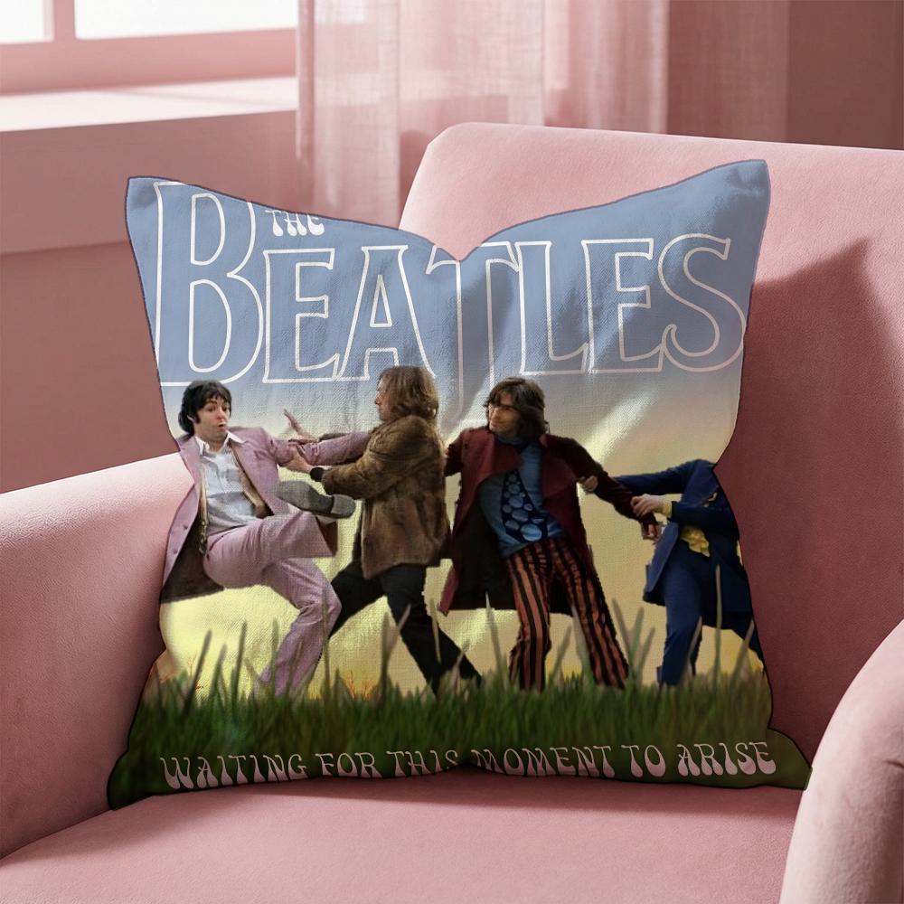 Чехол на подушку The Band T-The B-Beatles, многоцелевой чехол для дома и автомобиля - Двусторонний, мягкий и прочный для повседневного использования
