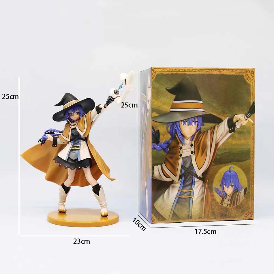 sold Magician Roxy Migurdia 25cm Action Figure Mushoku Tensei: Jobless Reincarnation PVC Anime Figure Statue Collection Toys