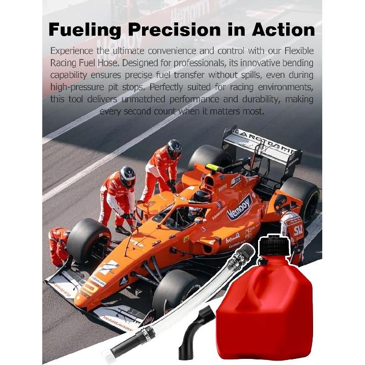 5 Pack Hose Bender for Racing Fuel Tanks, Durable ABS Plastic Hose Bender Compatible with VP Racing, LC2 and Other Fuel Containers, Fits Hoses Less