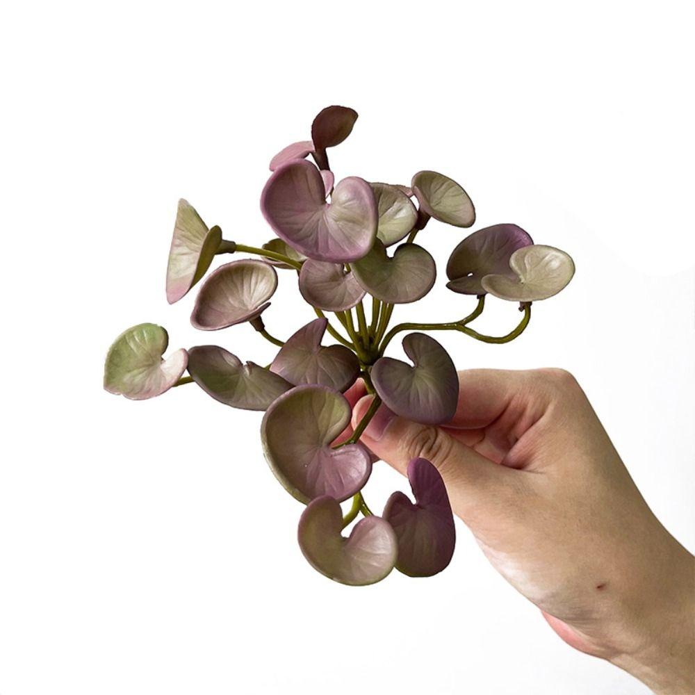 Мягкий Клей Суккуленты Листья Зеленый Симуляция Бонсай НОВОЕ Искусственное Растение Дом Офис