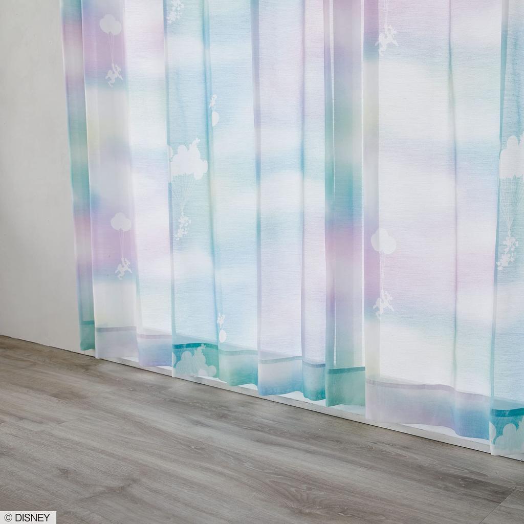 Suminoe Disney Mickey Mellow Voile Curtain Sheer 1 Piece 100 X 176cm B 342-73832