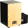 MEINL Percussion Cajon MCAJ100BK-MA+ with Original Gig Bag