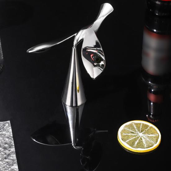 Открывалка для бутылок Flying Bird с вращающимся основанием, металлический стержень, аксессуар для пива, вина, креативное украшение для рабочего стола, подарок