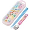Antibacterial Chopsticks Spoon Set Disney Princess 22 Made In Japan CCA1AG-A