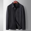 Men's Jacket Spring and Summer Men's Casual Lapel Tooling Version Top Middle-aged and Young Light Luxury Business Thin Jacket