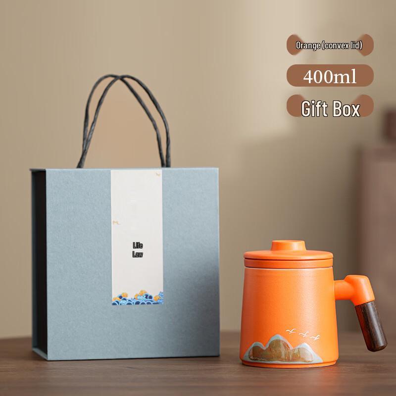 Chinese Style Artisanal Ceramic Mug