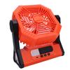 Portable Camping Fan 10000mAh Rechargeable Battery Powered Fan with Light for Picnic Barbecue