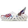 Marvel x Echo Clog Капитан Америка Унисекс Кроссовки Белые 209478-100