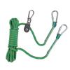 Dog Tie Out Cable Reflective 360 Degree Rotating Pulley Dog Runner Cable for Outdoor Camping Yard