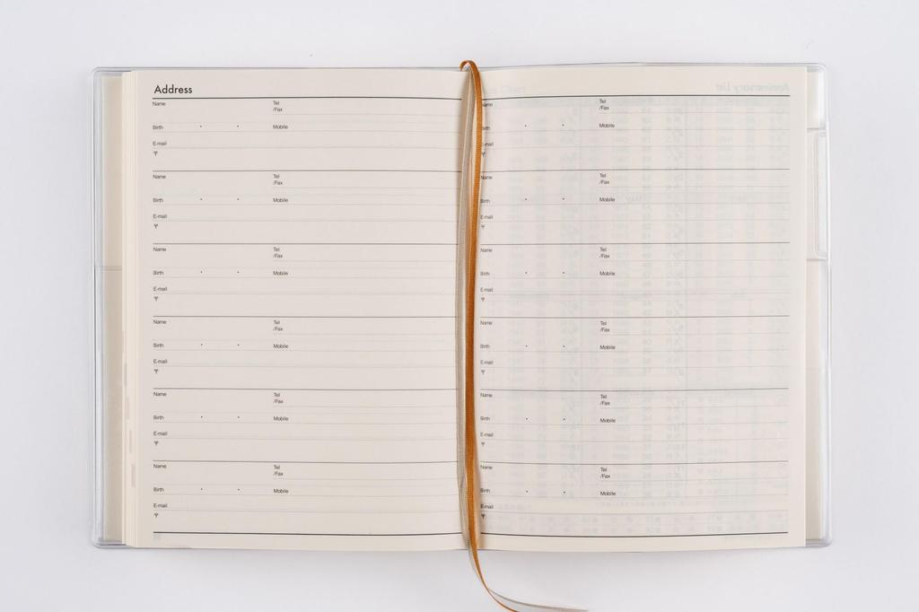 Takahashi 2026 A6 Ежедневник карманный 8 января №. (Начинается в 2026 году)