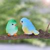 Bird Animal Mini Figurine Cute Simulation Model DIY Landscape Garden Ornament