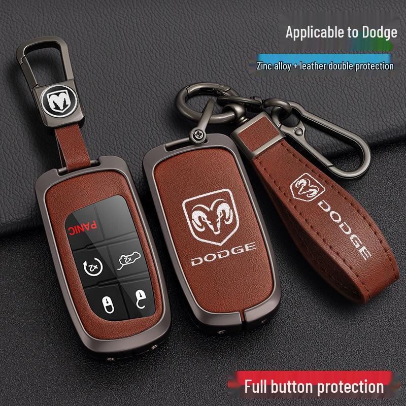 Чехол для ключа Dodge Journey для моделей 13/14/15/16 годов - Прочный корпус и дизайн с пряжкой