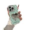 Full Coverage Polka Dot Mirror Case for iPhone 14, 15 Pro Max, and XS Max