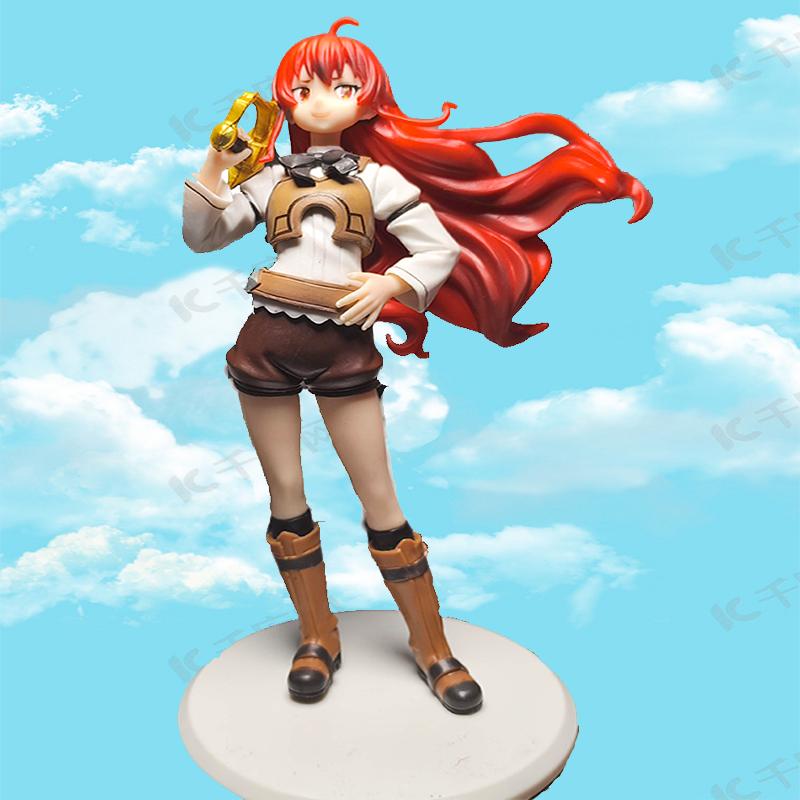 Mushoku Tensei Эрис Грейрат Фигурка Коллекционная ПВХ Модель Статуэтка Украшение Кукла для Поклонников Эрис Бореас Фигурки Игрушки
