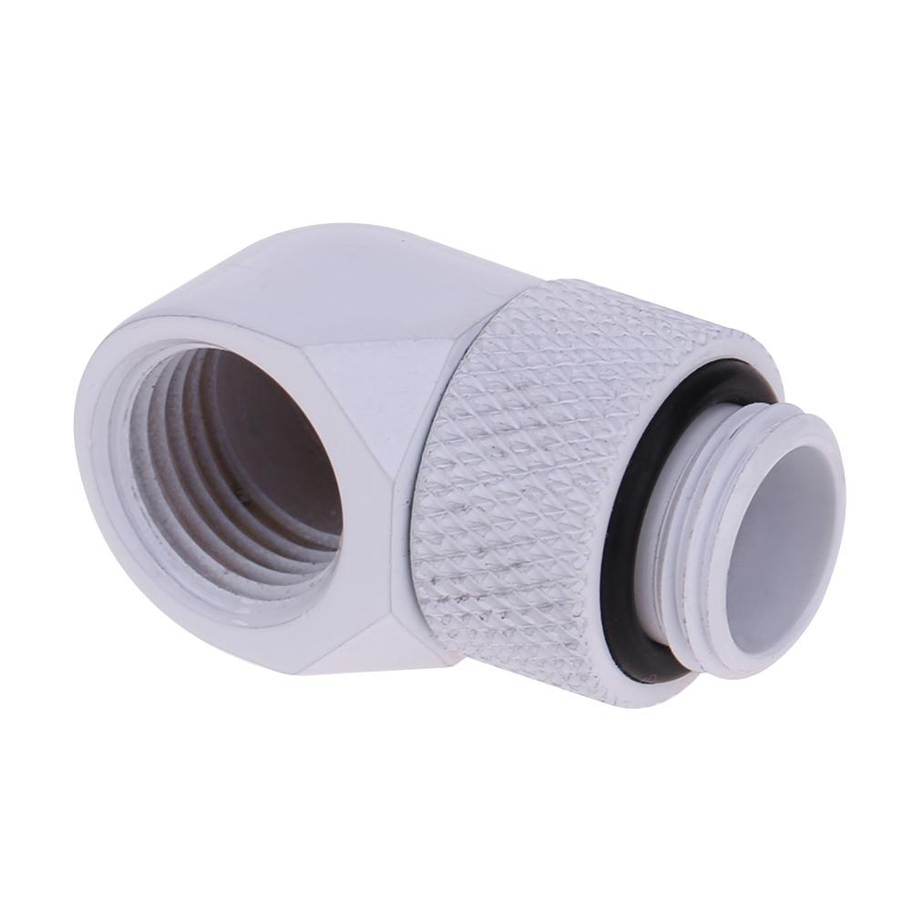G1/4 Thread 90 Degree Fitting Adapter Rotary Fitting Water Cooled Connector