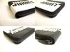 Authentic Jimmy Choo Black White Leather Bifold Wallet Compact Wallet Lawrence #9752  Refurbished