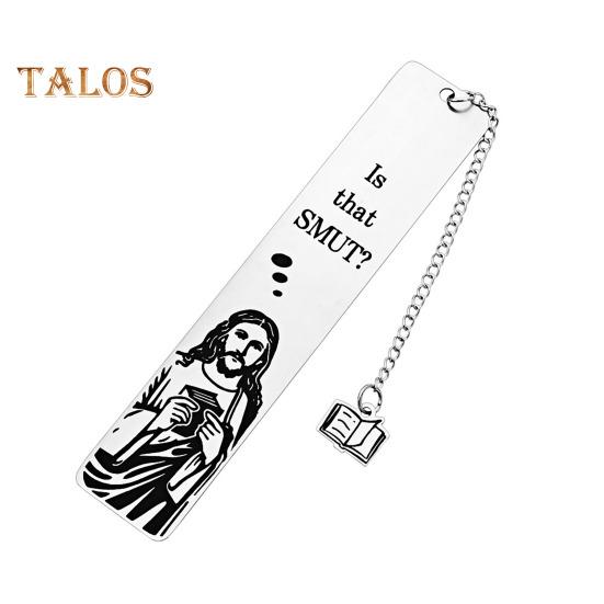 Забавная закладка с кисточкой, гладкая, нержавеющая, устойчивая к коррозии, закладка для скрапбукинга