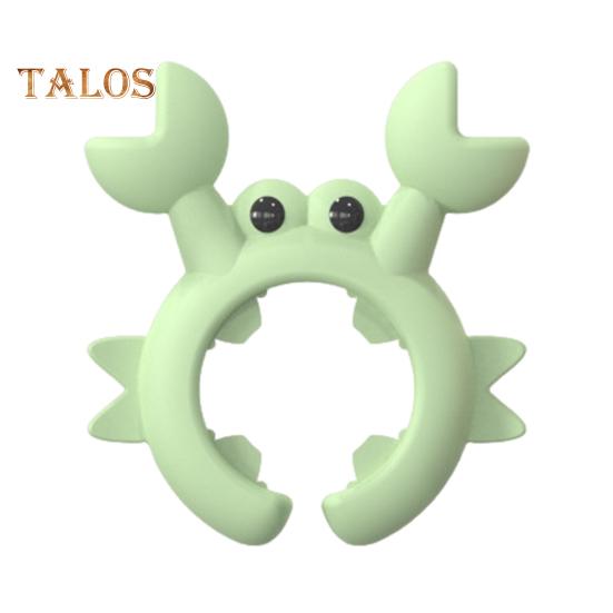 1/2 шт. силиконовый держатель для лопатки в форме краба, подставка для ложки, не допускающая ожогов, для кастрюли, неперфорированная подставка для вилок, кухонный гаджет