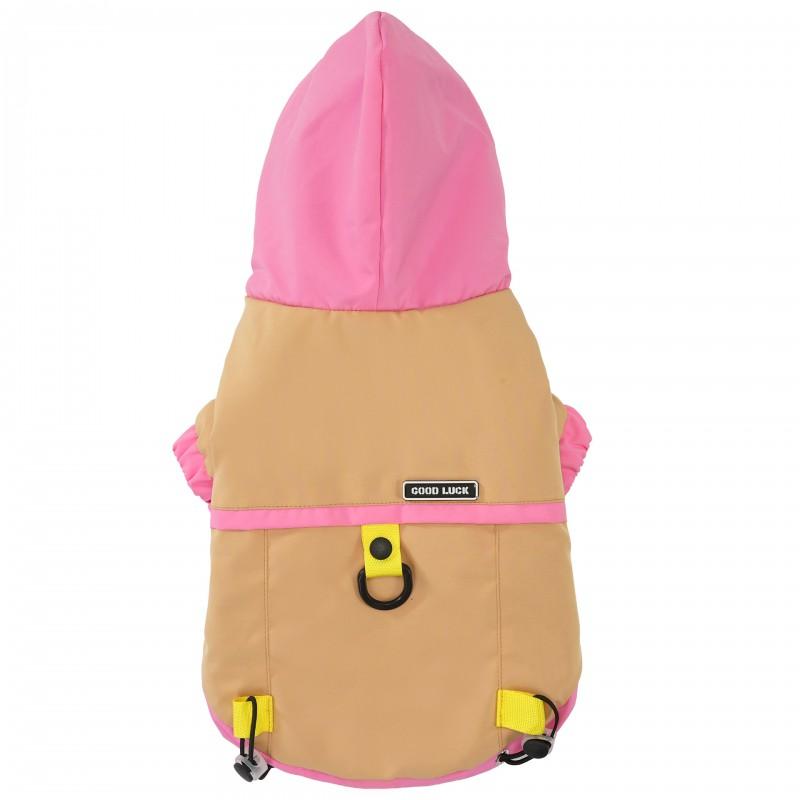 Yellow French Bulldog Harness Cotton Vest Small Medium Dog Winter Warm Pet Clothing