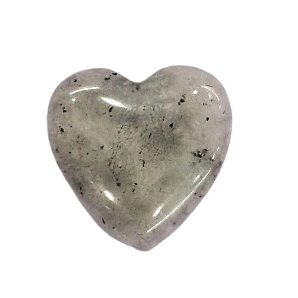 Non-porous Natural Crystal Stones Natural Quartz Crystal Ornaments Heart-shaped Stone  Gift