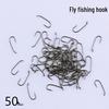 Barbless Straight Shank Fly Fishing Hooks: Humpback, Pale Chub, Whitebait, Micro, Small Dry Fly Hooks.