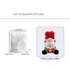 3D Bearded Santa Claus Silicone Chocolate Mold Opened Top Baking Mold  Holiday Tabletop Display