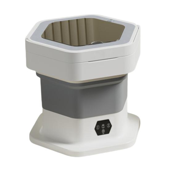 Складная портативная мини-стиральная машина 8 л, компактная стиральная машина для нижнего белья, носков, детской одежды, полуавтоматическая стиральная машина для общежития, фургона, путешествий и небольших помещений